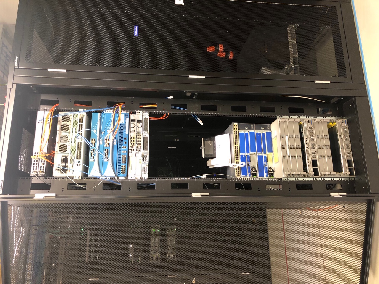 image of a data rack